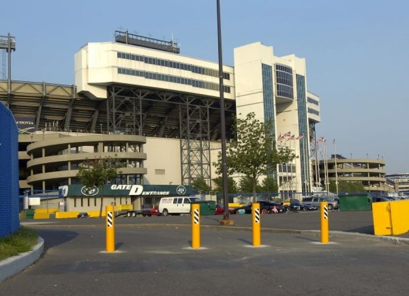 East Rutherford, NJ - Sports Stadium Entrance Safety Bollards | TrafficGuard