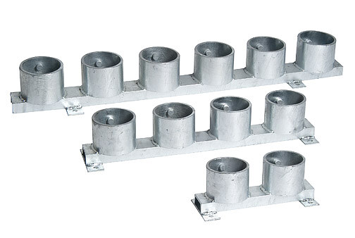 Removable Bollard Storage Rack