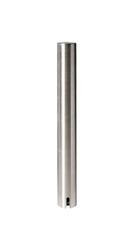 10 MPH Core-In Removable Bollard – 304 Stainless, #4 Brushed Finish [CIR HL2005 S S10]