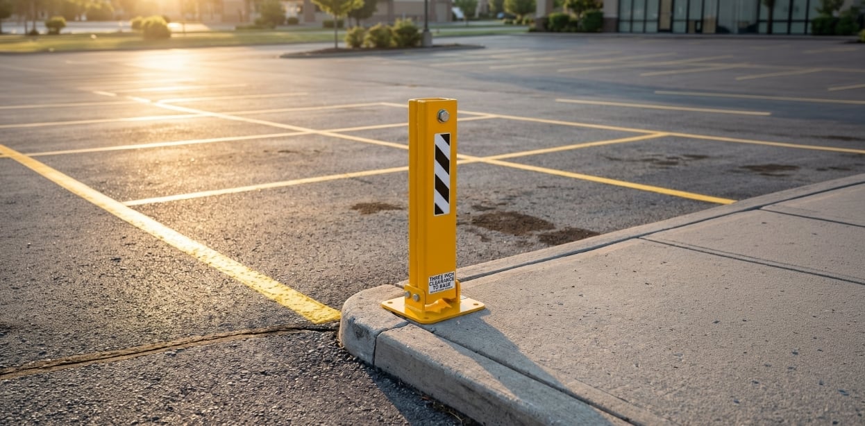 TrafficGuard® Double Post Screw Lock