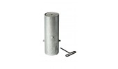 10 MPH Removable Bollard – Carbon / Powder Coated [HL2005 S10]