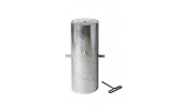 20 MPH Removable Bollard – Carbon / Powder Coated [HL2008 S20]