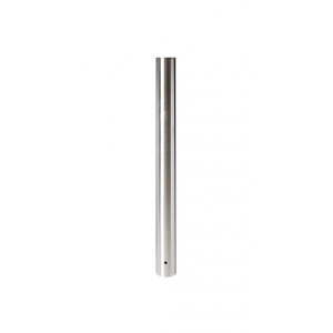 10 MPH Fixed Embedded Bollard – 304 Stainless, #4 Brushed Finish [RFP5560R S10 S]