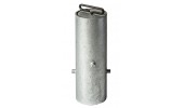 10 MPH Removable Bollard – 304 Stainless, #4 Brushed Finish [HL2005 S10 S]