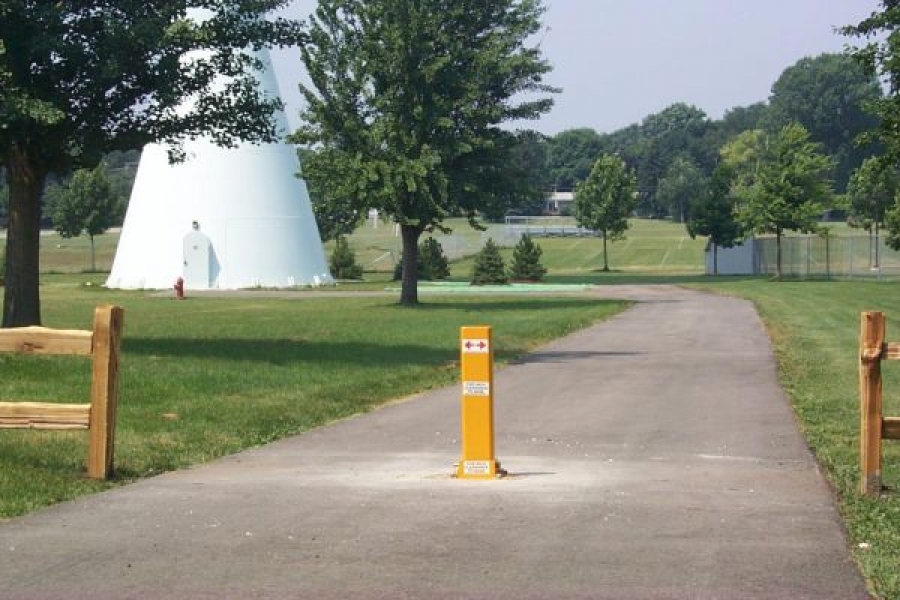 TrafficGuard, Inc Single Post - Removable Post Water Tower Access, Geneva, IL
