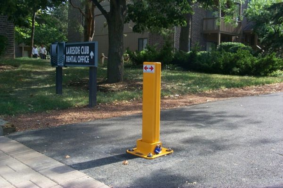 TrafficGuard, Inc Single Post - Vehicle barriers Apartment Complex