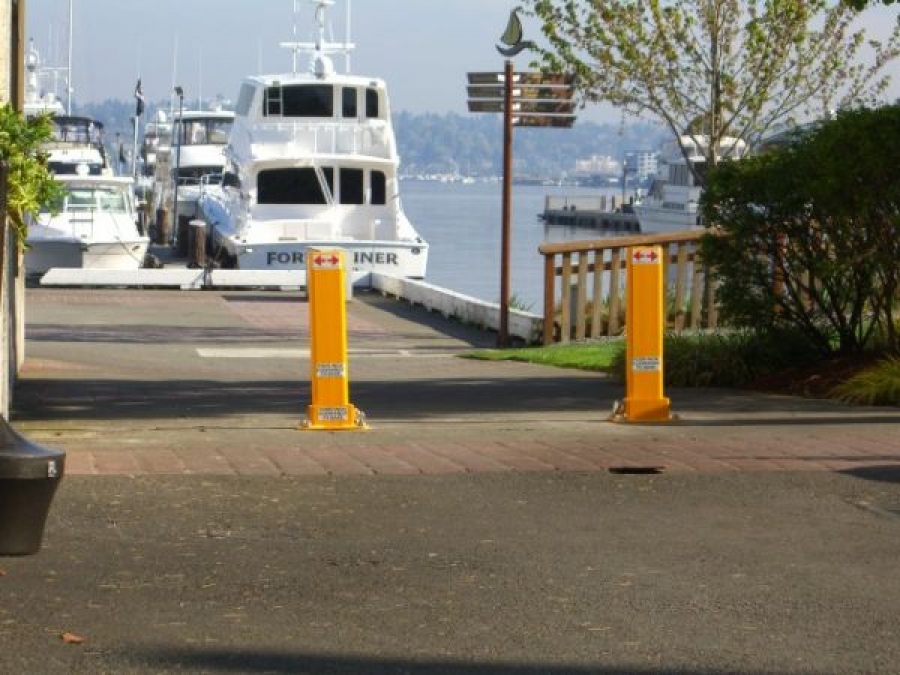 TrafficGuard, Inc Single Post - Removable bollard Marinas